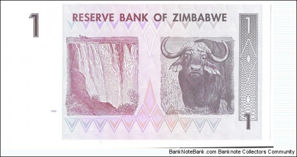 Banknote from Zimbabwe year 2007