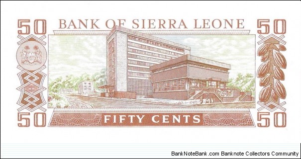 Banknote from Sierra Leone year 1984