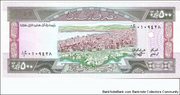 500 Livres Banknote