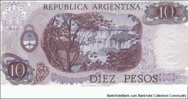 Banknote from Argentina year 1969