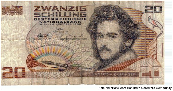 20 Schillings Banknote