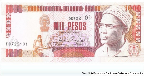 1000 Pesos Banknote