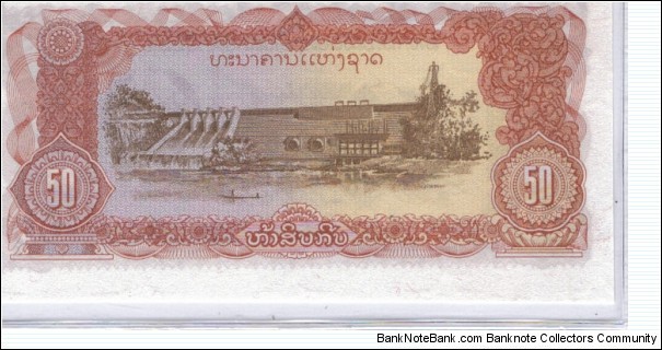 Banknote from Laos year 1979