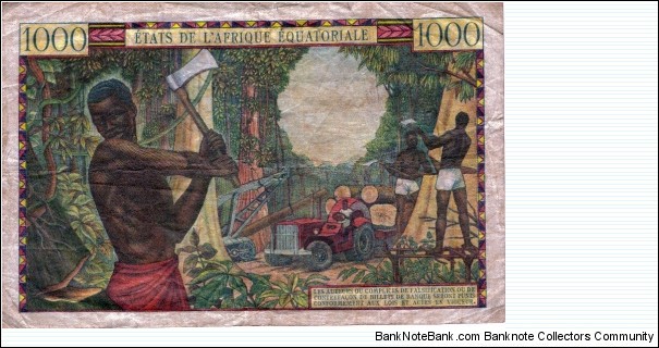 1000 Francs Banknote