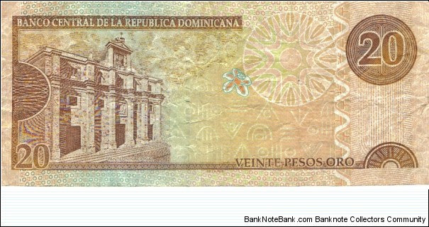 Banknote from Dominican Republic year 2003