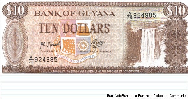 10 Dollars Banknote