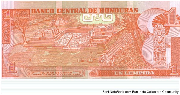 Banknote from Honduras year 2000