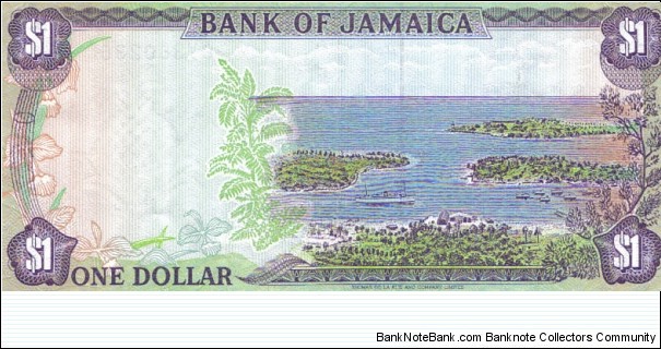 Banknote from Jamaica year 1990