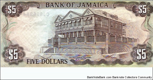 Banknote from Jamaica year 1991