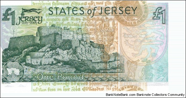 Banknote from Jersey year 2004