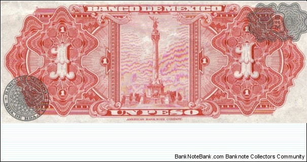 Banknote from Mexico year 1967