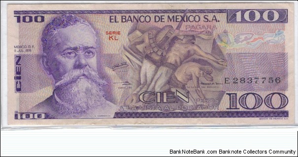 100 Pesos Banknote