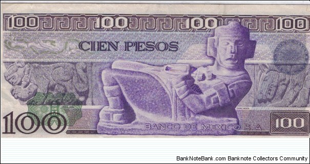 Banknote from Mexico year 1978