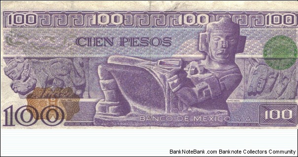 Banknote from Mexico year 1981