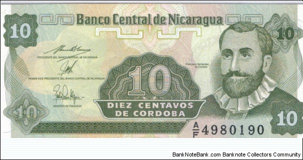 10 Centavos Banknote