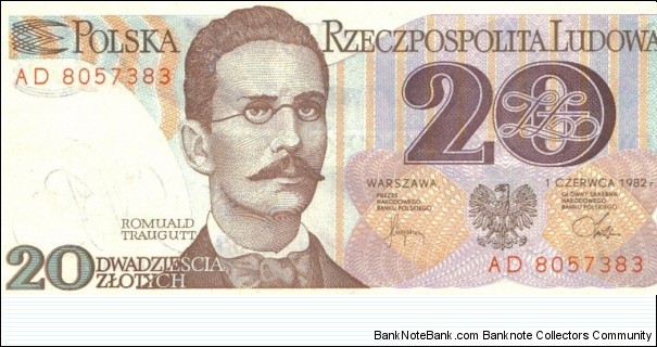 20 Zloty Banknote
