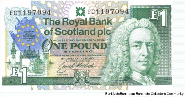 1 Pound Banknote