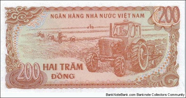 Banknote from Vietnam year 1987