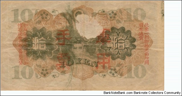 Banknote from China year 1938