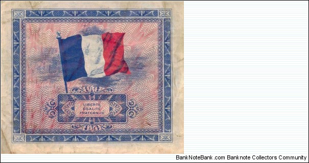 Banknote from France year 1944