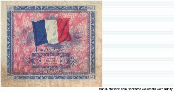 Banknote from France year 1944