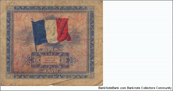 Banknote from France year 1944