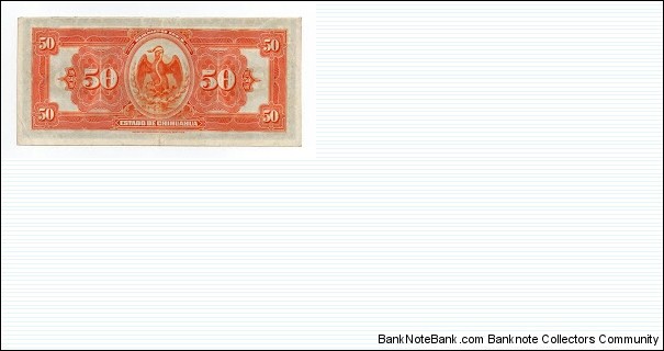 Banknote from Mexico year 1913