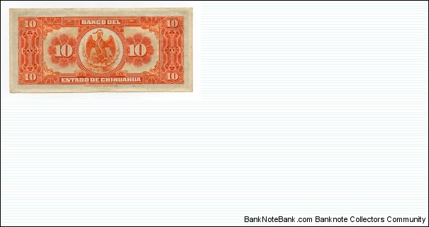 Banknote from Mexico year 1913