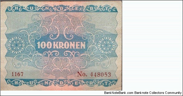 Banknote from Austria year 1922