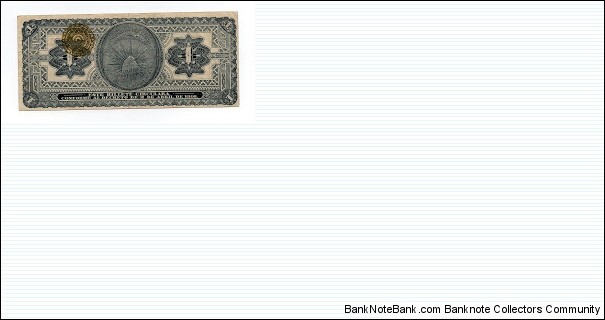 Banknote from Mexico year 1915