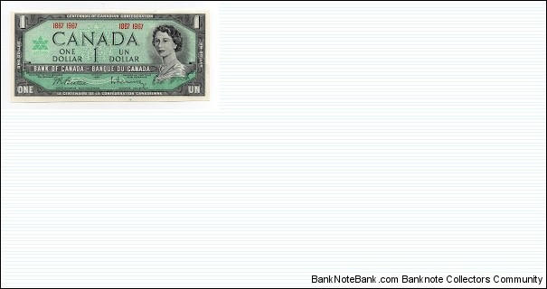 1 DOLLAR BANK OF CANADA Banknote