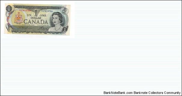 1 DOLLAR BANK OF CANADA Banknote