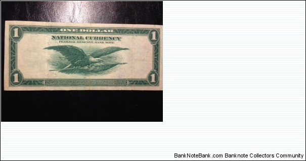 Banknote from USA year 1918