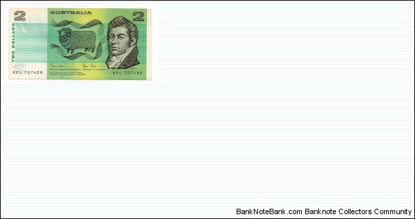 2 Dollars  Commonwealth of Australia Banknote