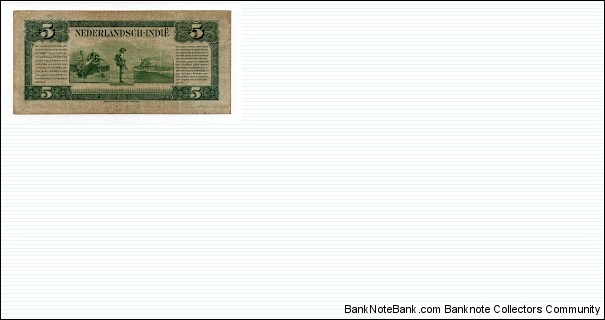 Banknote from Netherlands year 1943