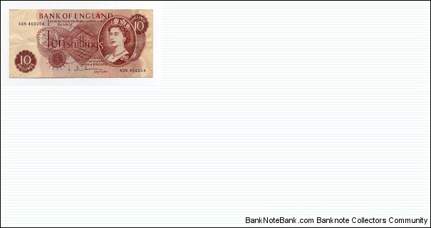 10 Shillings Bank of England Banknote