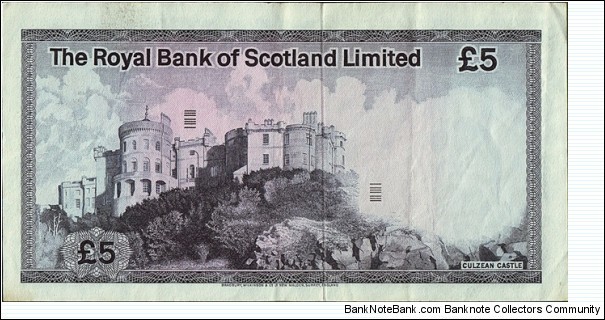 Banknote from Scotland year 1975