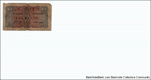 Banknote from China year 1940