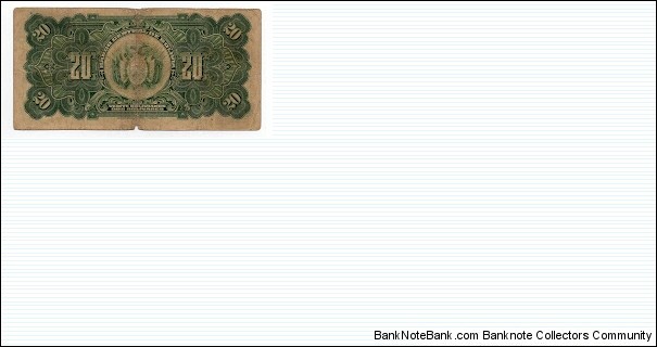 Banknote from Bolivia year 1928