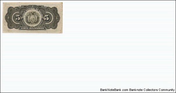 Banknote from Bolivia year 1928