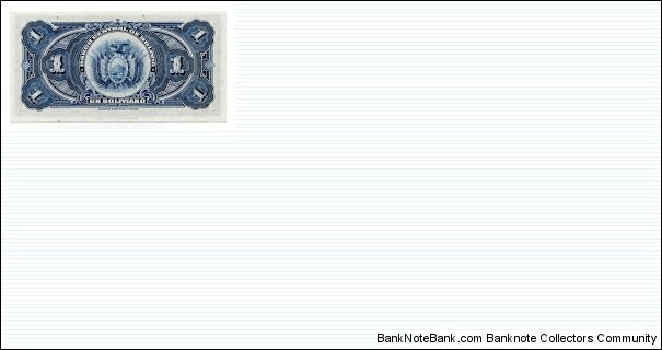 Banknote from Bolivia year 1928