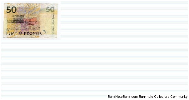 Banknote from Sweden year 2004