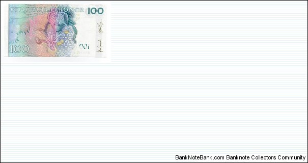 Banknote from Sweden year 2006