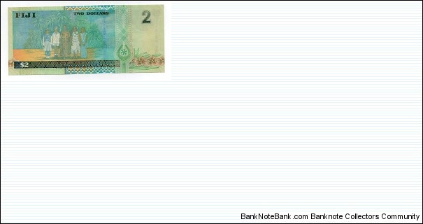 Banknote from Fiji year 2002