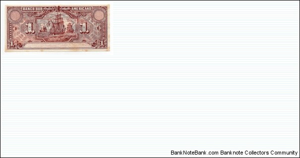 Banknote from Ecuador year 1920