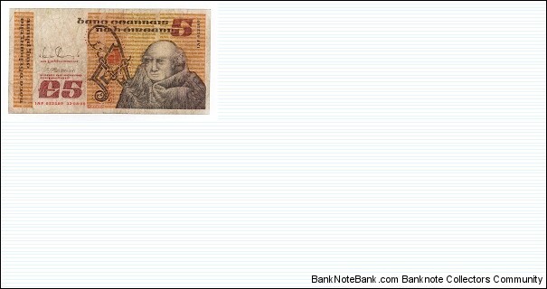 5 Pounds Republic of Ireland Banknote