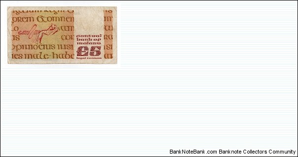 Banknote from Ireland year 1976