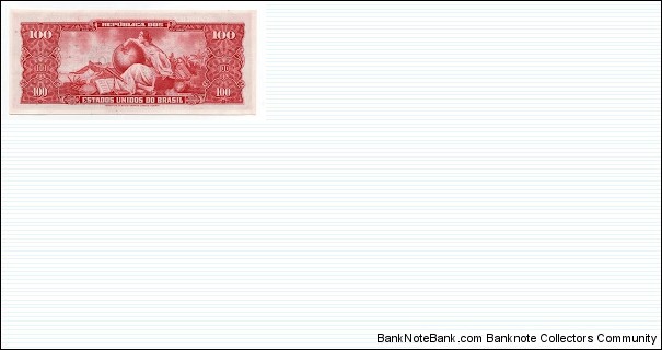 Banknote from Brazil year 1966