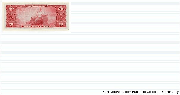 Banknote from Brazil year 1963