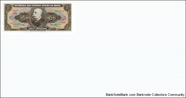 5 Cruzeiros Banknote